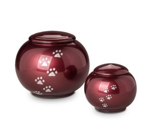 Urnas de cristal de bohemia